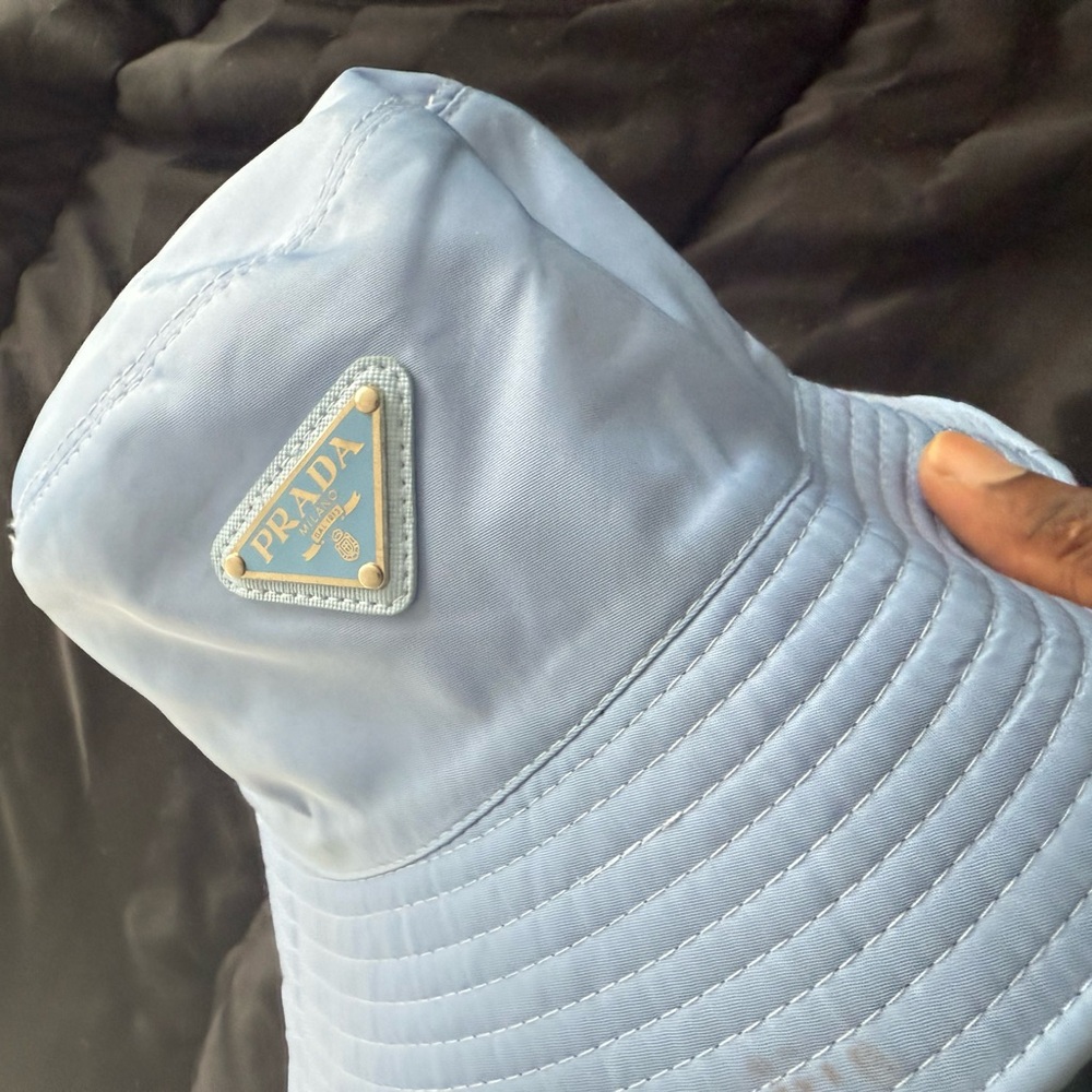 Prada Sky Blue Bucket Hat